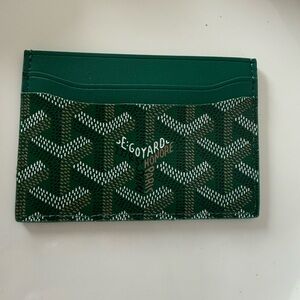 Goyard Emerald Card Holder